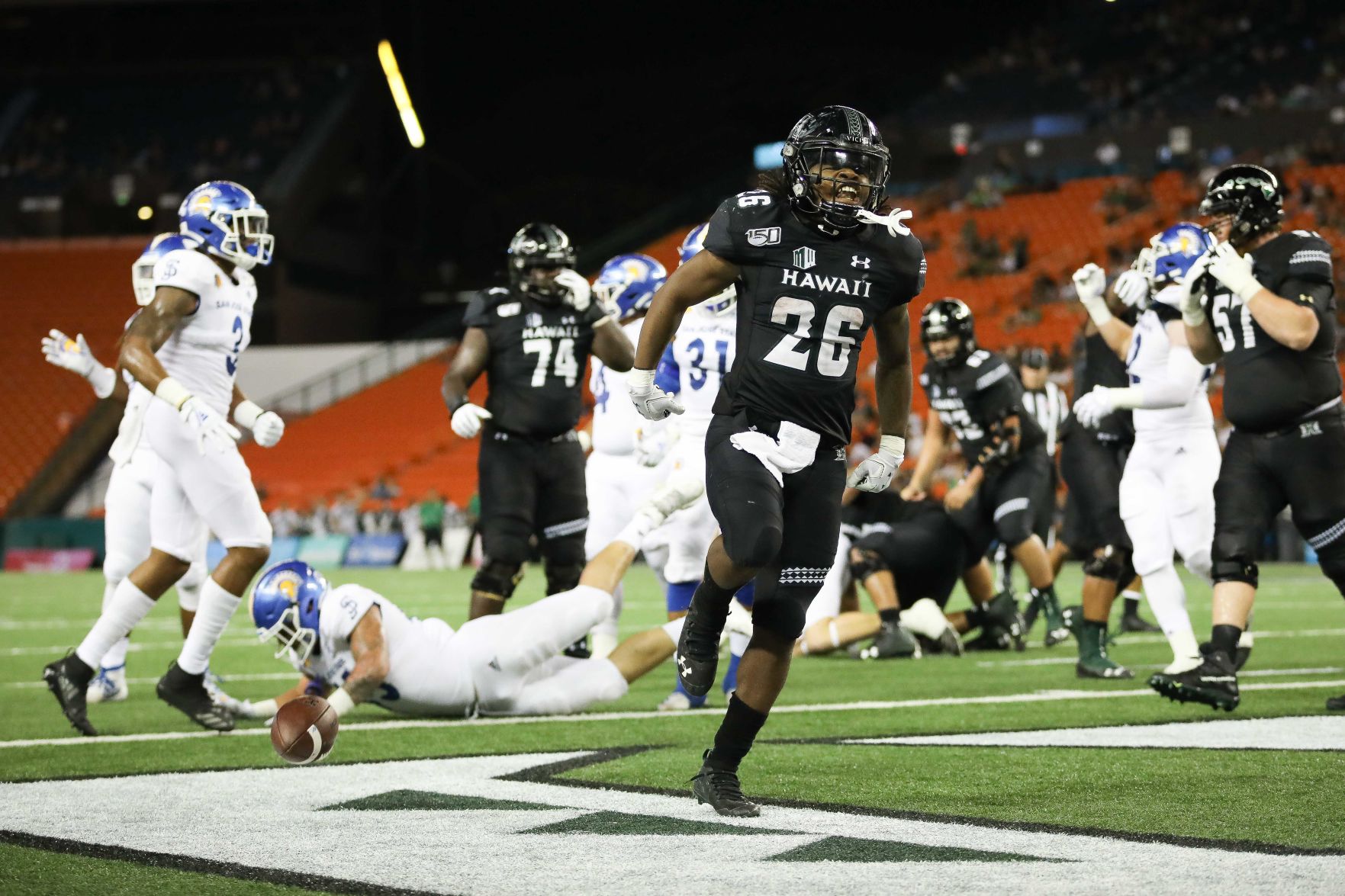 Miles Reed TD vs SJSU
